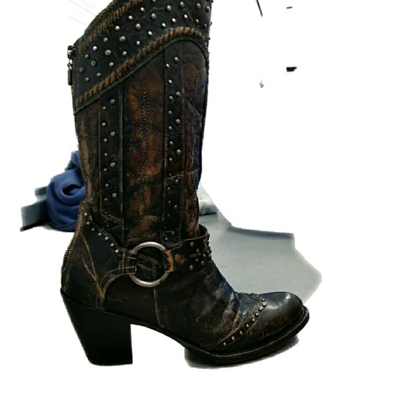 Dan Post Sexy Back boots size 9 - Picture 7 of 15